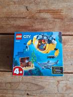 LEGO City 60263 Onderzeer duikboot nieuw!, Ophalen of Verzenden, Nieuw, Complete set, Lego