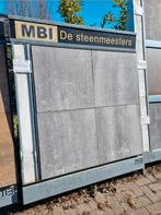 120m² grijs genuanceerd terrastegels 60x60x4 s-partij, Gecoat, Nieuw, Ophalen of Verzenden, 10 m² of meer