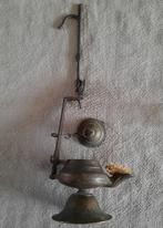 Olielamp - Mijnwerkerslamp - Oliebrander - Snotneus 1920., Antiek en Kunst, Ophalen of Verzenden