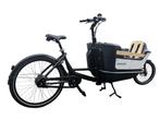 Bakfiets 2 wieler Pendle zwart-wit - Bafang middenmoter, Fietsen en Brommers, Fietsen | Bakfietsen, 3 kinderen, Nieuw, Overige merken