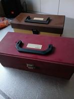 Vintage  koffers met cassette  bandjes, Ophalen of Verzenden