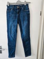 Meisjes spijkerbroek donkerblauw maat 164, Broek, Gebruikt, C&A, Meisje