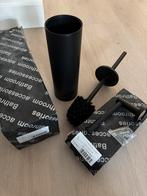 Luxe mat zwarte toiletset, Doe-het-zelf en Verbouw, Sanitair, Ophalen, Nieuw, Overige typen