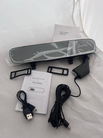Dashcam dash cam camera auto spiegel *NIEUW* FullHD beschikbaar voor biedingen
