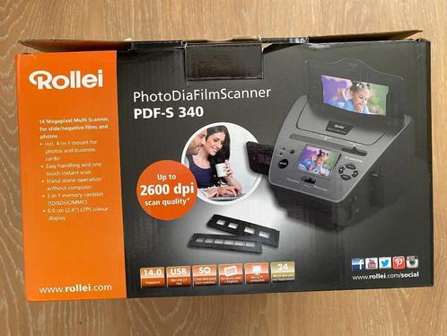 Rollei PDF-S 340, Computers en Software, Scanners, Zo goed als nieuw, Diascanner, Ophalen of Verzenden