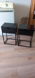 LEEN BAKKER SLAAPKAMER KASTJES ZWART H 62 X B 40 X D 30 CM, Ophalen, Zo goed als nieuw