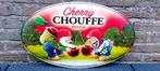 Zeldzaam reclamebord Cherry Chouffe, Nieuw, Overige merken, Reclamebord, Plaat of Schild, Ophalen of Verzenden