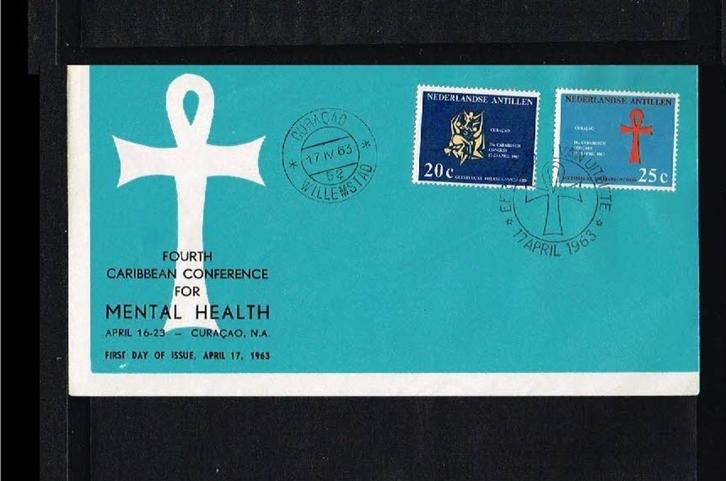 A04: Uitzoeken FDC's Nederlandse Antillen tussen E24 en E30, Postzegels en Munten, Postzegels | Eerstedagenveloppen, Nederland