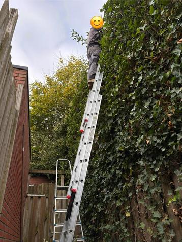 3 delige hoge ladder te huur! beschikbaar voor biedingen