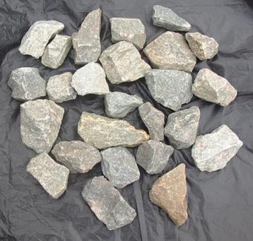 Grind Stenen 1 1/3 kuub Graniet Vijver stenen Rotstuintje beschikbaar voor biedingen