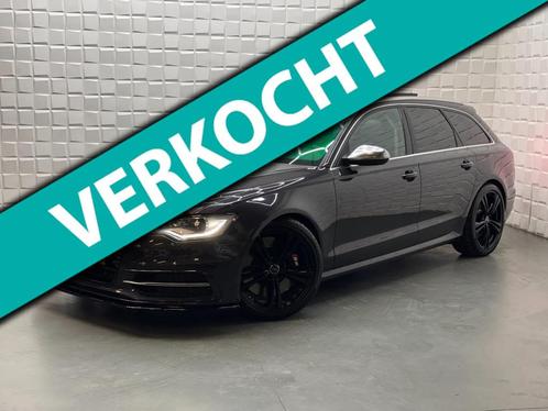Audi S6 Avant 4.0 TFSI S6 quattro PANO LEER MEMORY 420PK, Auto's, Audi, Bedrijf, Te koop, S6, 4x4, ABS, Achteruitrijcamera, Airbags