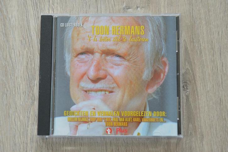TOON HERMANS -- HET IS BETER STIL TE LUISTEREN, Boeken, Luisterboeken, Verzenden