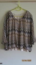 Lichte oversized Top met grafisch patroon, Maat 38/40 (M), Overige kleuren, Ophalen of Verzenden, Zo goed als nieuw