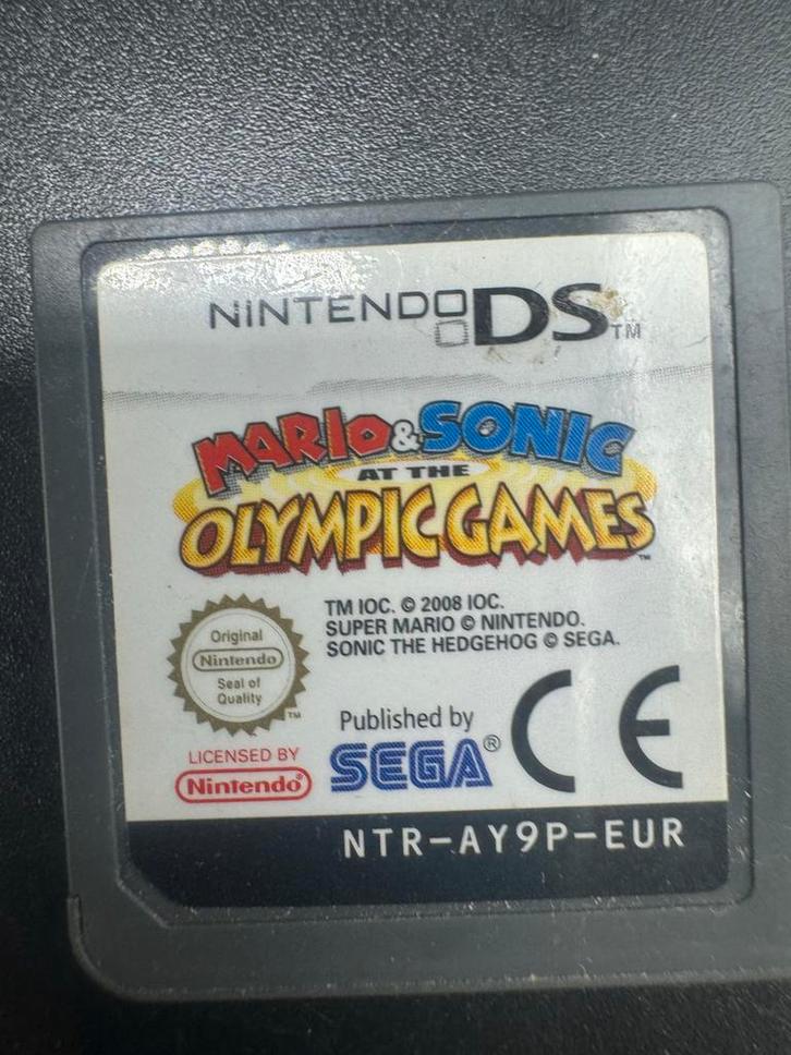 Mario & Sonic Olympic Games - Nintendo DS, Spelcomputers en Games, Games | Nintendo DS, Gebruikt, Sport, 1 speler, Vanaf 7 jaar
