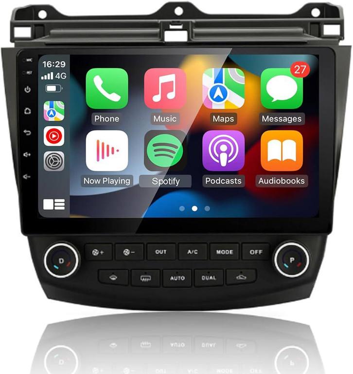 CarPlay en Achteruitrijcamera voor Honda Accord, Auto diversen, Autoradio's, Zo goed als nieuw, Ophalen