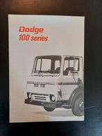 DODGE 100 series brochure folder origineel NL, Ophalen of Verzenden, Zo goed als nieuw, Overige merken