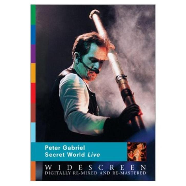 Muziek DVD (2003) Peter Gabriel - Secret World Live., Cd's en Dvd's, Dvd's | Muziek en Concerten, Gebruikt, Muziek en Concerten