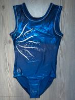 Turnpakje TT maat 164 XS S, Blauw, Ophalen of Verzenden, Zo goed als nieuw, Turnpak(je)