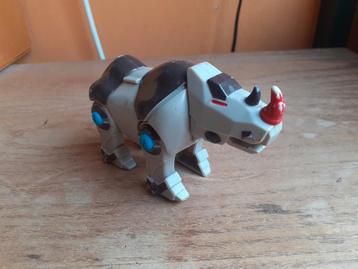Vintage Subway Power Rangers Rhinoceros Robot Kids Meal Toys beschikbaar voor biedingen