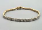 Gouden Vintage armband met 180 diamant ca: 1.80 ct.2025/452, ., Ophalen of Verzenden, Zo goed als nieuw, .