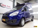 Ford Nugget 155 PK / 2x zonnepaneel / INDICBLAUW, Buscamper of Camperbus, Koelkast, Airbags, Bedrijf
