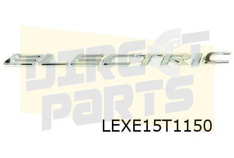 Lexus UX (3/19-) embleem tekst "ELECTRIC" zijkant Origineel!, Auto-onderdelen, Carrosserie en Plaatwerk, Lexus, Nieuw, Verzenden