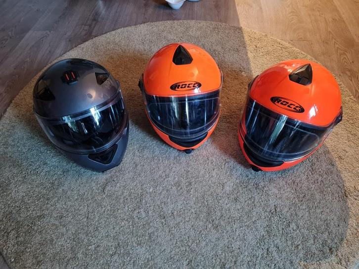 Systeem brommer helm ROCC, crivit, Fietsen en Brommers, Brommerhelmen, Small, Ophalen