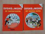 2x Suske en Wiske Info strip Het gouden kuipje tandentikkers, Meerdere stripboeken, Ophalen of Verzenden, Zo goed als nieuw, Willy Vandersteen