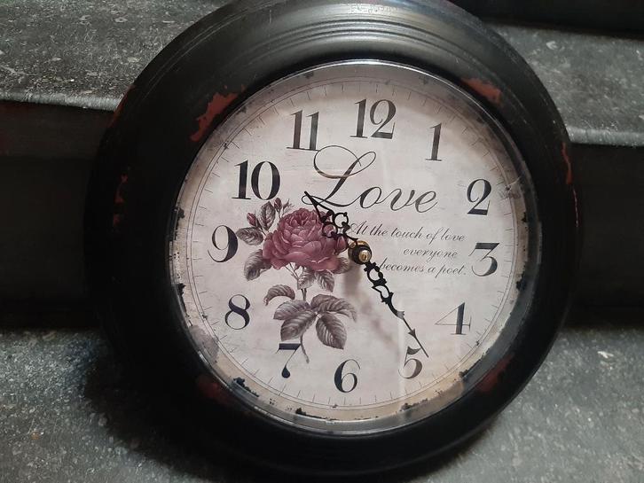 wandklok, Huis en Inrichting, Woonaccessoires | Klokken, Gebruikt, Wandklok, Analoog, Ophalen