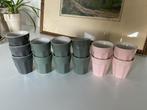 4x nieuwe roze + 3 grijze Hema + 6 espressokopjes, Huis en Inrichting, Keuken | Servies, Keramiek, Nieuw, Ophalen of Verzenden
