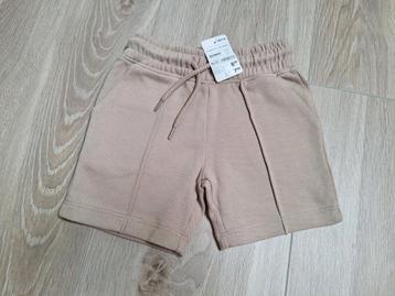NIEUW incl kaartje korte broek Zeeman - maat 98/104 beschikbaar voor biedingen