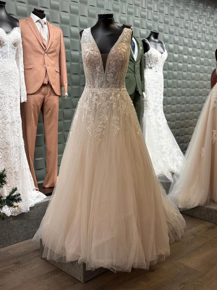 Trouwjurk, Kleding | Dames, Trouwkleding en Trouwaccessoires, Nieuw, Trouwjurk, Overige kleuren, Ophalen of Verzenden