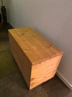 Houten Kist / Opbergkist, Huis en Inrichting, Woonaccessoires | Kisten, Ophalen, Gebruikt