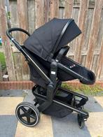Joolz day+ brilliant black + accessoires, Zo goed als nieuw, Combiwagen, Verstelbare duwstang, Ophalen