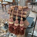 2 embrasses met dubbele kwasten *floor epe*, Ophalen of Verzenden