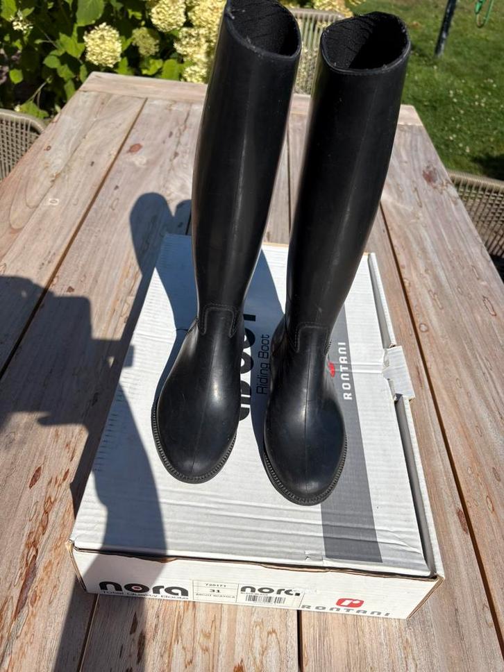 Paardrijlaarzen, maat 31, zwart, Dieren en Toebehoren, Paardrijkleding, Zo goed als nieuw, Schoeisel, Ophalen of Verzenden