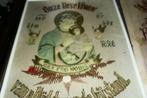 geborduurde schilderijen en andere curiosa., Ophalen of Verzenden