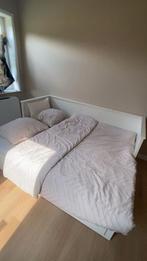 Ikea Hemnes bedbank, Ophalen, Gebruikt, Eenpersoons, Wit