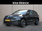 Skoda Karoq 1.5 TSI ACT Sportline Business Automaat | Panora, Auto's, Skoda, 65 €/maand, Stof, 4 cilinders, Zwart