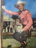 Oude Kaart uit 1954 - Roy Rogers / Cowboy, Verzenden, 1940 tot 1960, Gelopen, Sterren en Beroemdheden