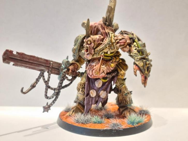 Warhammer 40k Death guard OOP daemon prince, Hobby en Vrije tijd, Wargaming, Gebruikt, Ophalen of Verzenden