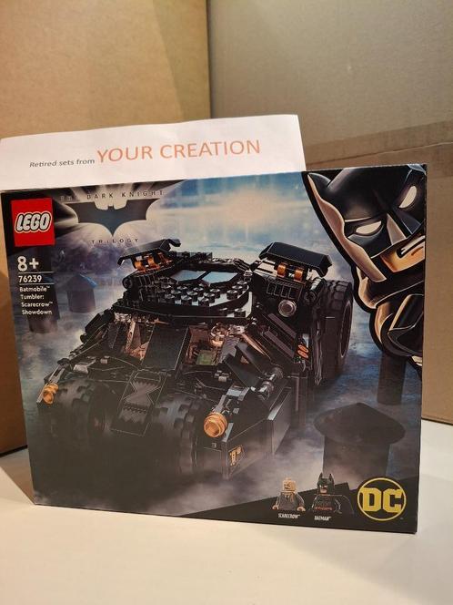 LEGO - 76239 Batmobile Tumbler Scarecrow Showdown, Kinderen en Baby's, Speelgoed | Duplo en Lego, Nieuw, Lego, Complete set, Ophalen of Verzenden