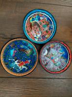 Handbeschilderde decoratieve schalen - Set van 3, Ophalen of Verzenden