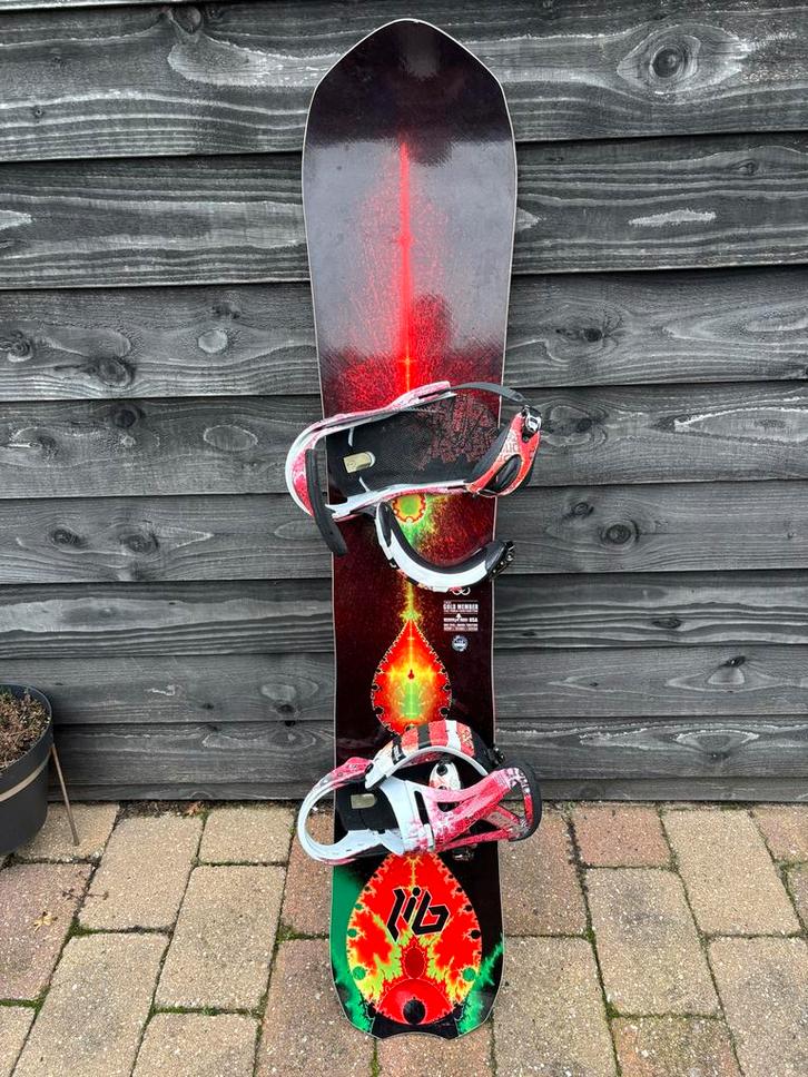 Lib Tech Gold Member FP C2X Snowboard - Zo goed als nieuw!, Sport en Fitness, Snowboarden, Zo goed als nieuw, Board, Ophalen
