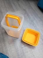 Tupperware Bewaardoos, Ophalen of Verzenden, Gebruikt, Geel, Bak of Kom