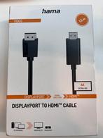 Displayport to HDMI kabel, Computers en Software, Pc- en Netwerkkabels, Nieuw, Ophalen of Verzenden