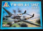 Italeri Fw-189 A-1 "Uhu" (Eule) 1:72, 1:72 tot 1:144, Italeri, Ophalen of Verzenden, Zo goed als nieuw