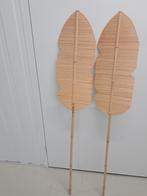 Bamboe Decoratie Bladeren - Set van 2, Ophalen, Zo goed als nieuw