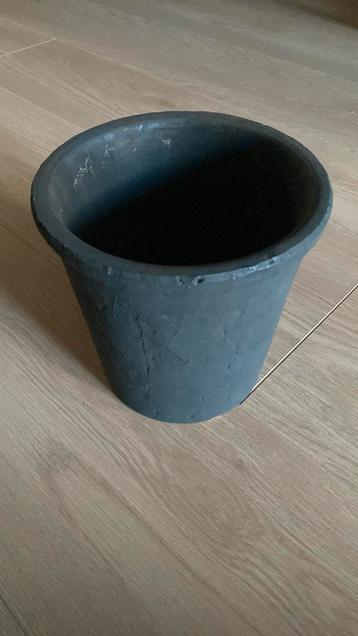 H&M home bloempot grijze aardewerk bloempot beschikbaar voor biedingen