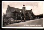 St. Annaland, 2 krt. Nieuwe Gemeentehuis & N.H. Kerk(ca1955), 1940 tot 1960, Zeeland, Gelopen, Ophalen of Verzenden